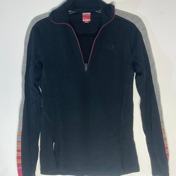 Icebreaker Merino Wool 260 Quarter Zip long sleeve top - Picture 1 of 6